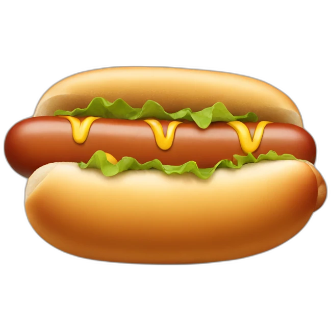hot dog emoji
