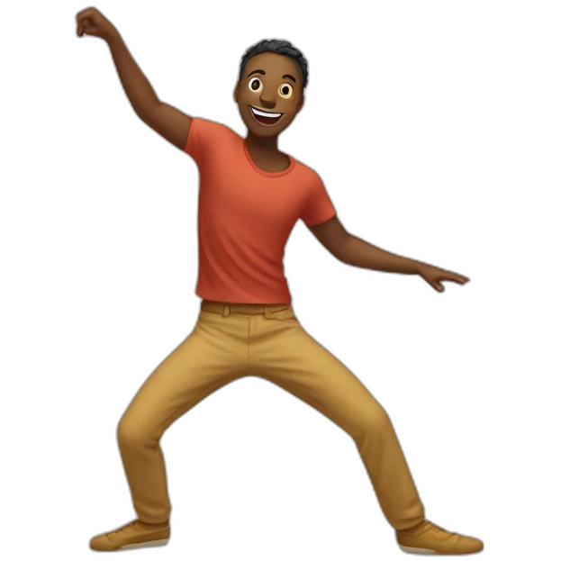 Chat qui danse emoji