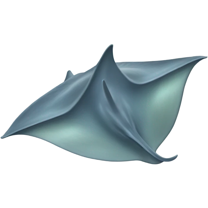 stingray swimming  emoji