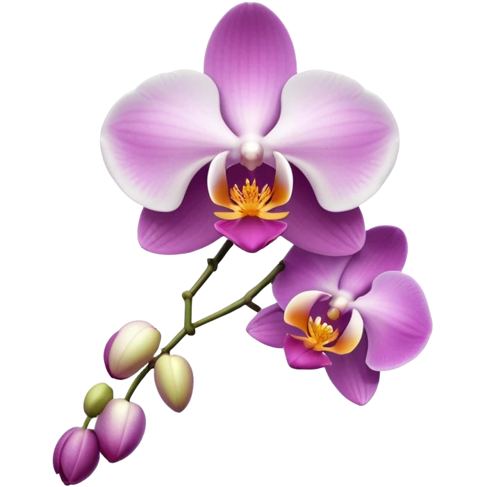 Orchidea emoji