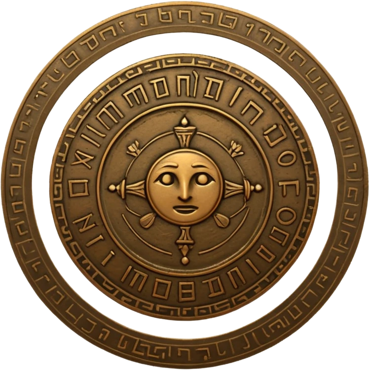 Ancient coin emoji