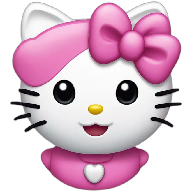 Hello kitty emoji