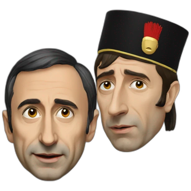 ÉRIC ZEMMOUR et Napoleon emoji