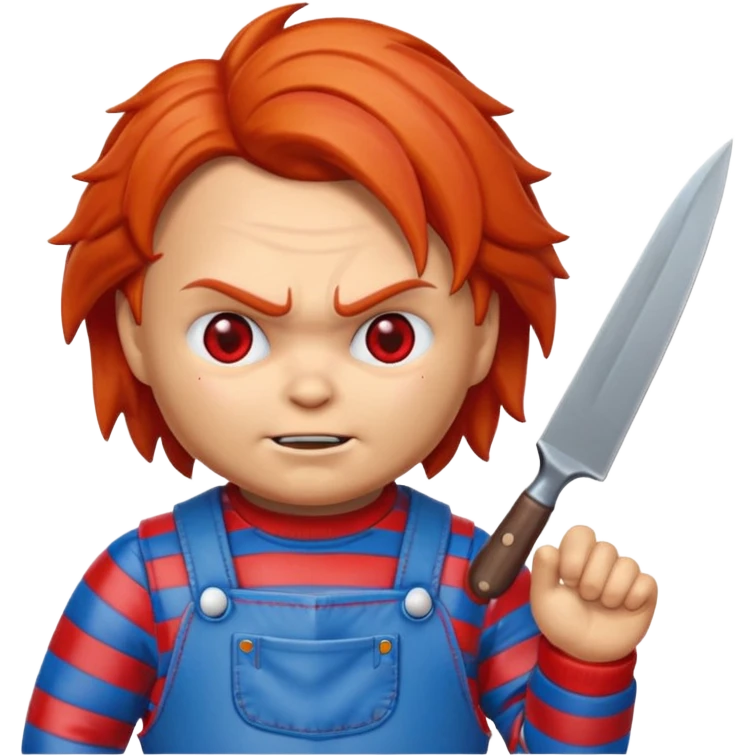 Un emojin de chuky emoji