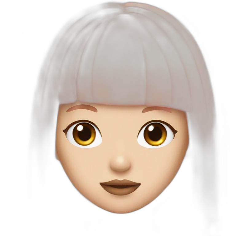 Blackpink Rosé blonde emoji