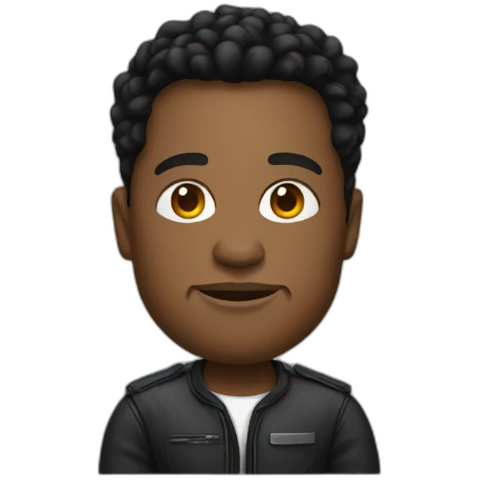 black elon musk emoji