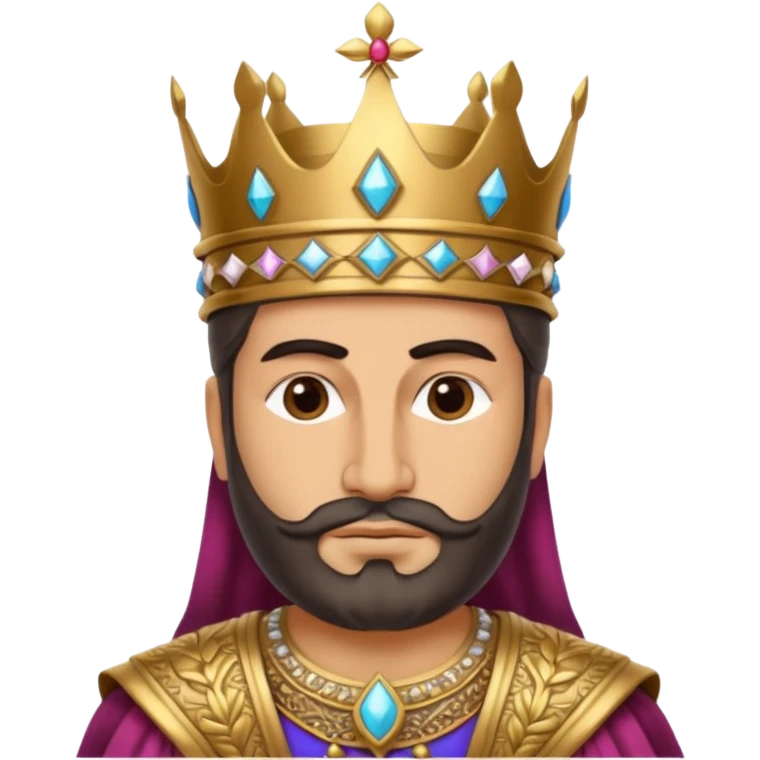 Assyrian king emoji