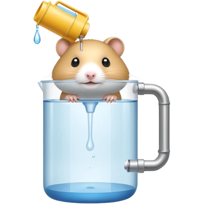hamster waterer emoji