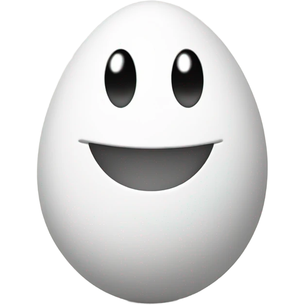Happy egg emoji