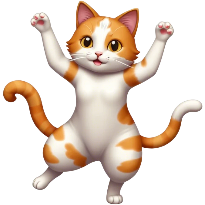 Dancing cat emoji