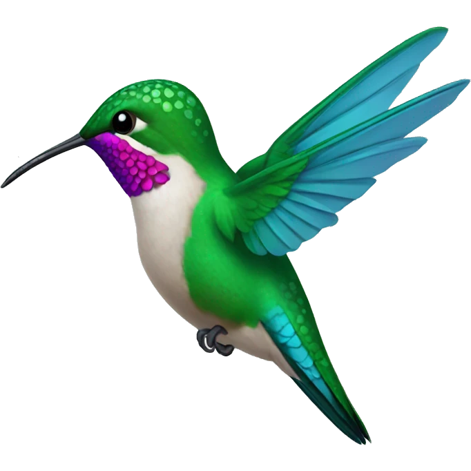 hummingbird  emoji