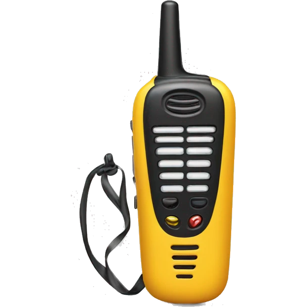 Walkie talkie emoji