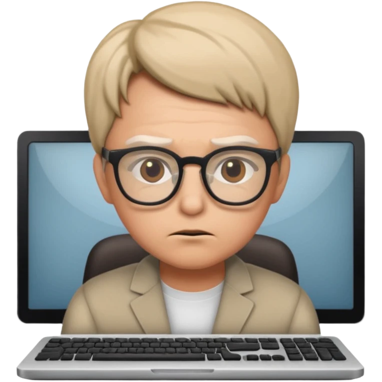 professional computer emoji