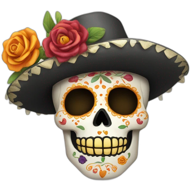 dia dos muertos emoji