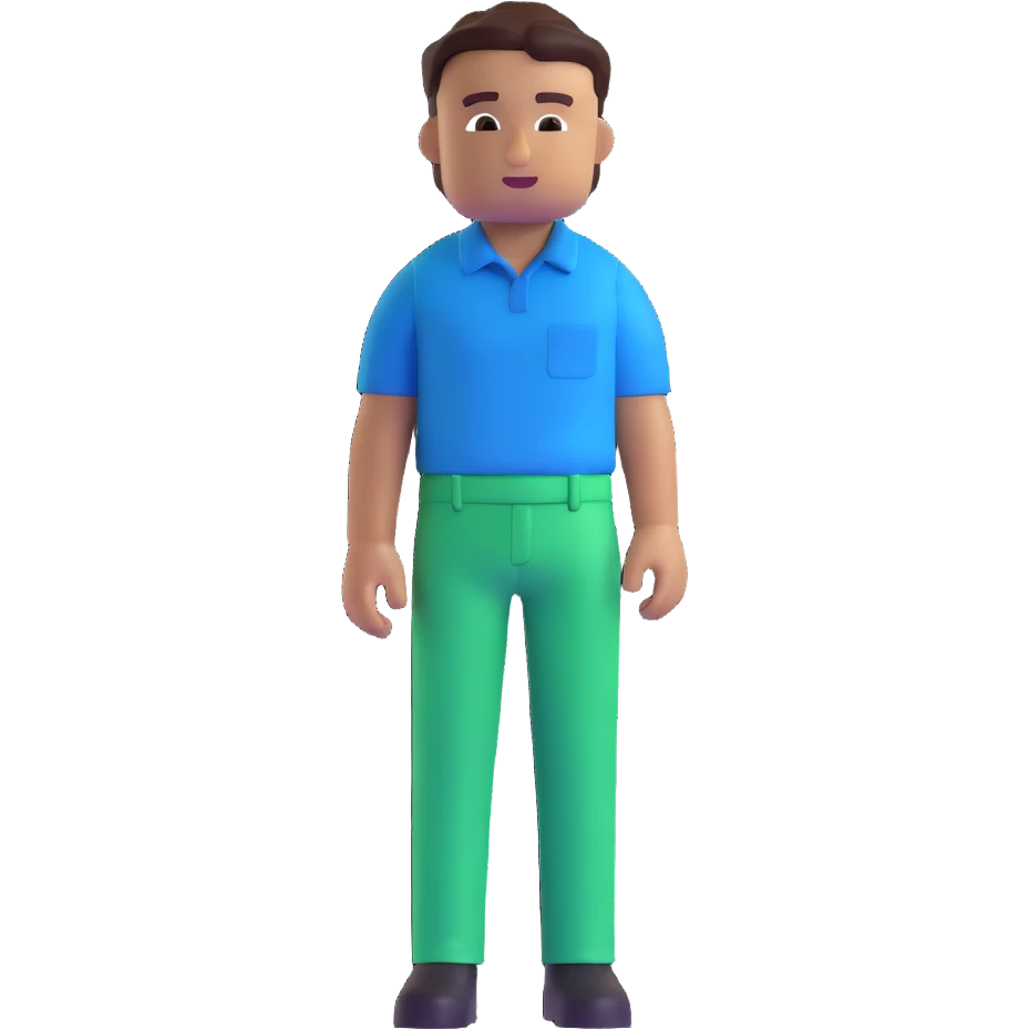 classic Roblox Noob character emoji
