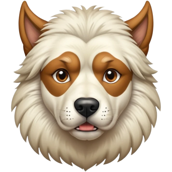 half dog half man hybrid emoji