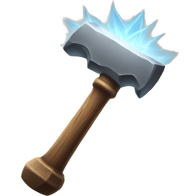 hammer of light emoji