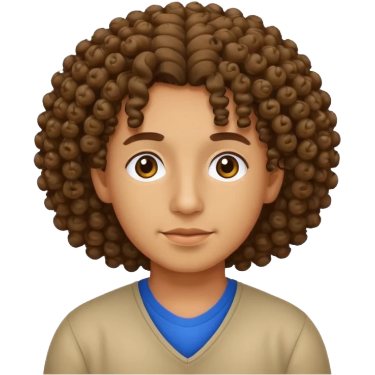 Hispanic with curly hair puerto rican emoji