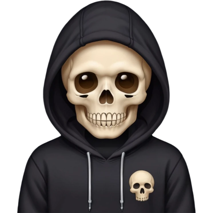 Skull Hoodie emoji