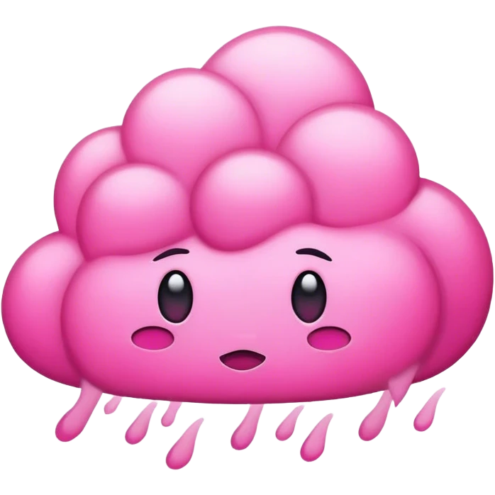 pink storm emoji