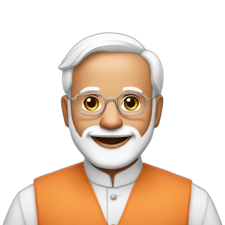 narendra-modi-happy emoji