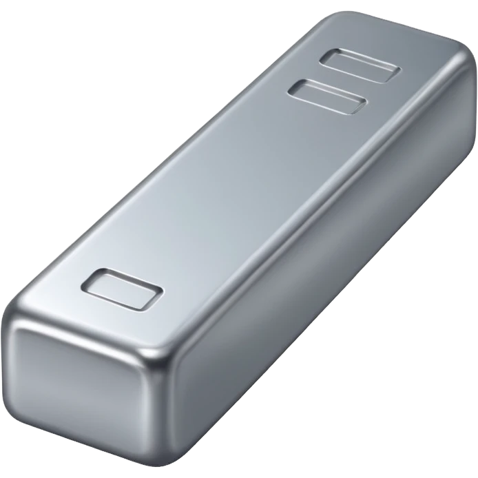 Create a silver bar that is visible in a small navigation bar for my jewellery shop website make it attractive for the navigation bar make it visible properly. Make the gold bar and silver similar or same in style emoji