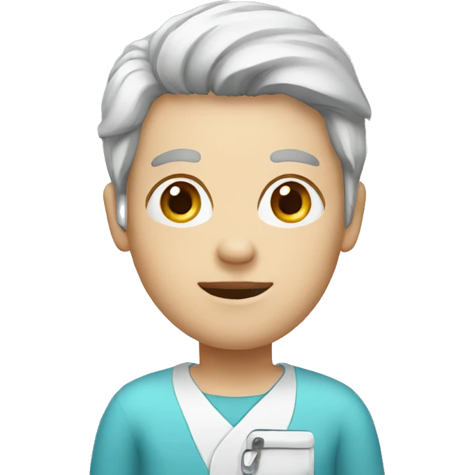 the patient emoji