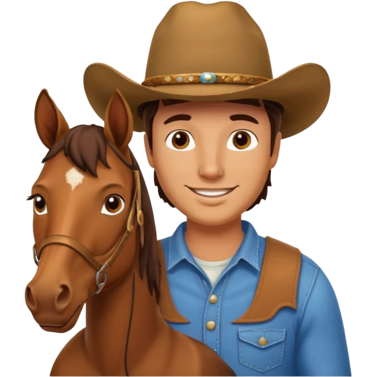 pregnant man  with horse emoji