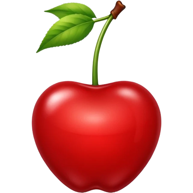 Pick up the cherry emoji