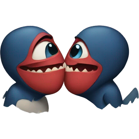 Stich kiss emoji