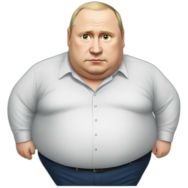 Overweight putin emoji