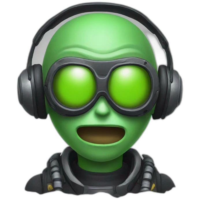 Alien Gamer emoji