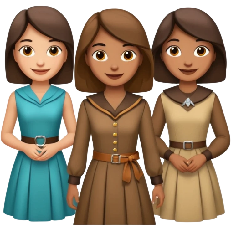 Falconer , different man and different dresses, DIfferent Face emoji