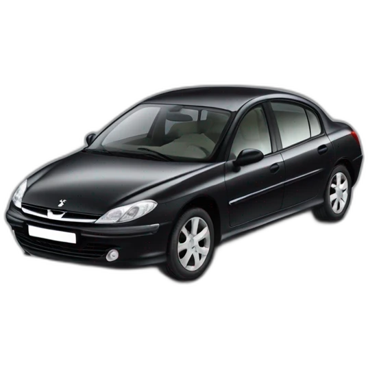 Peugeot 607 féline noir emoji