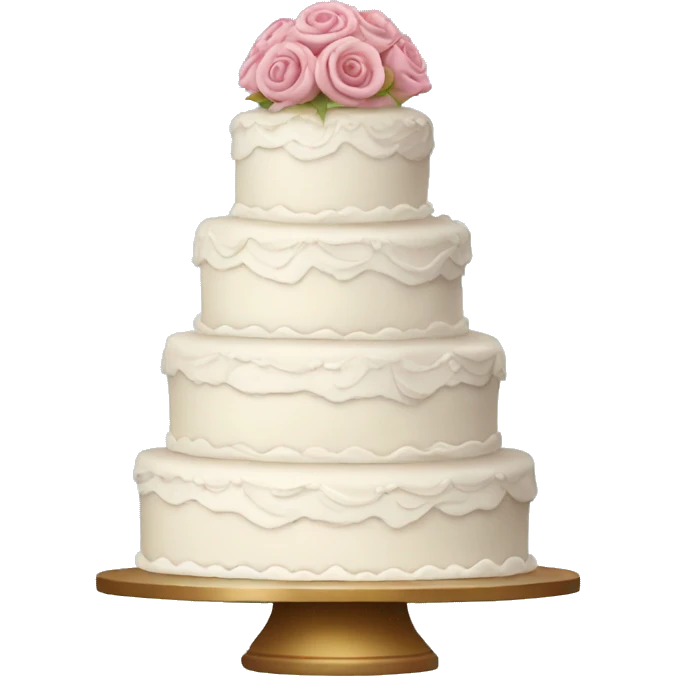 Wedding cake  emoji