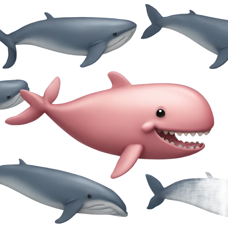 Ham whale emoji