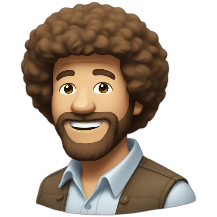 Bob ross emoji