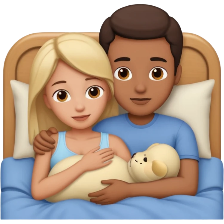 Porn emoji sex having in bed emoji