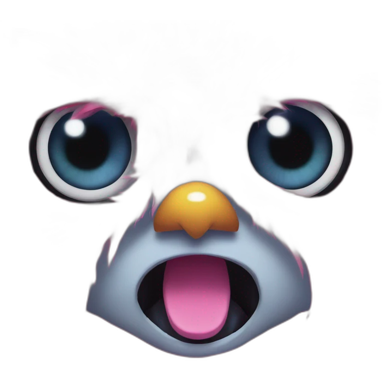 cursed long furby uwu emoji