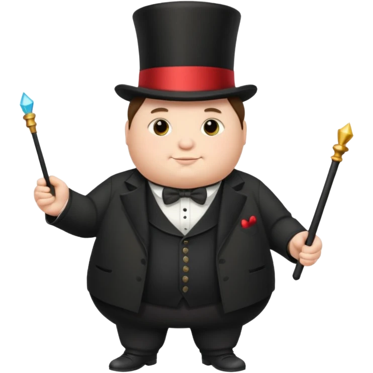 Magician obese  emoji