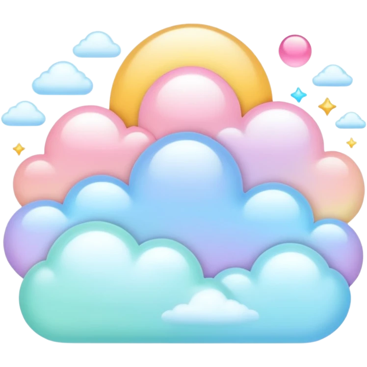 Surreal heaven emoji