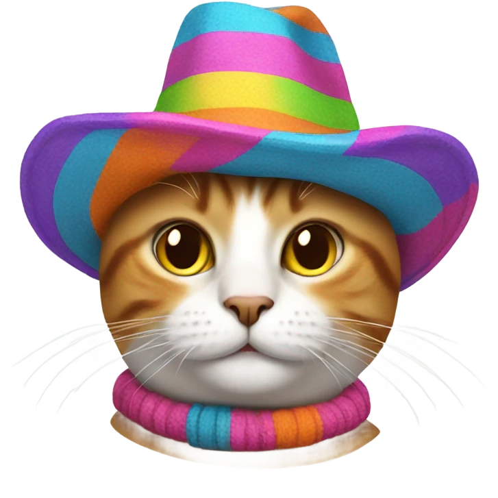cat with a hat emoji