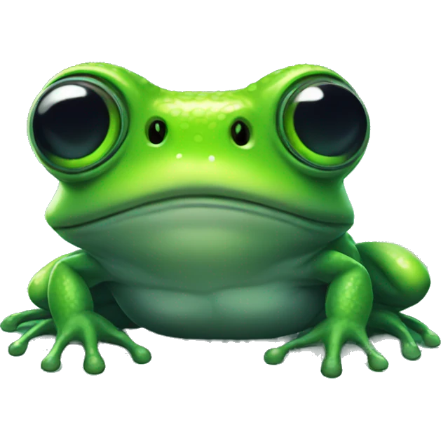 Space frog  emoji