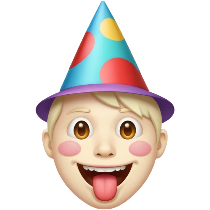 Uma junção destes dois emojis 🤪🤤 emoji