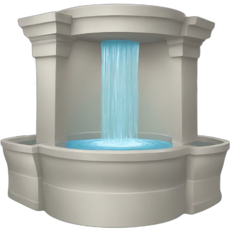 water fountain emoji