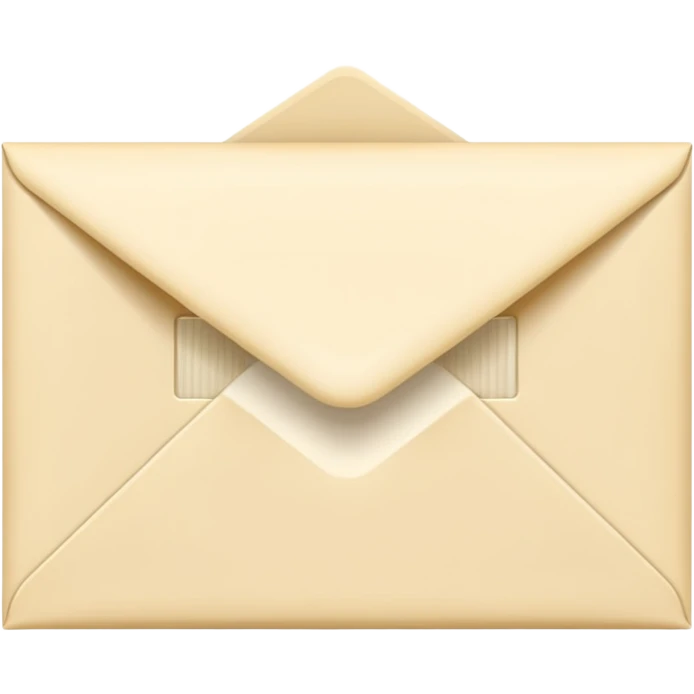 Cream-colored Letter Envelope  emoji
