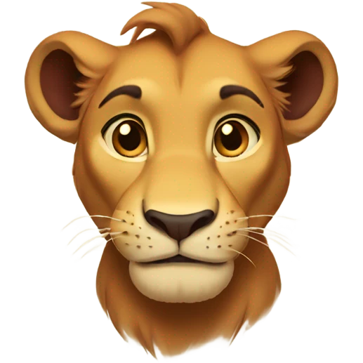 simba from the lion king  emoji