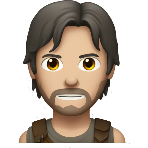 Daryl Dixon of the walking dead  emoji