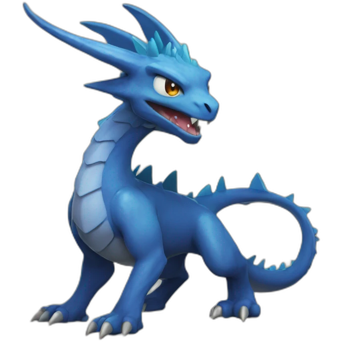 Dracofeu Pokémon emoji