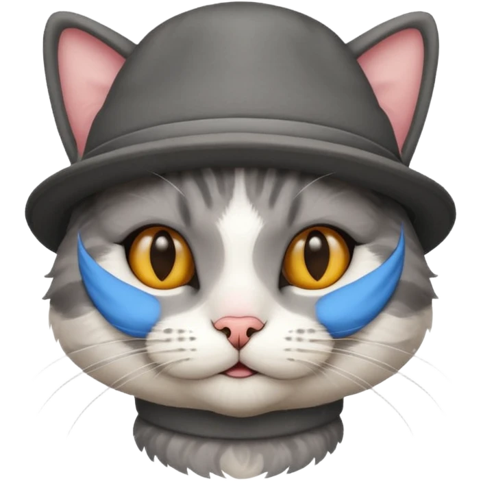 Cat in hat emoji